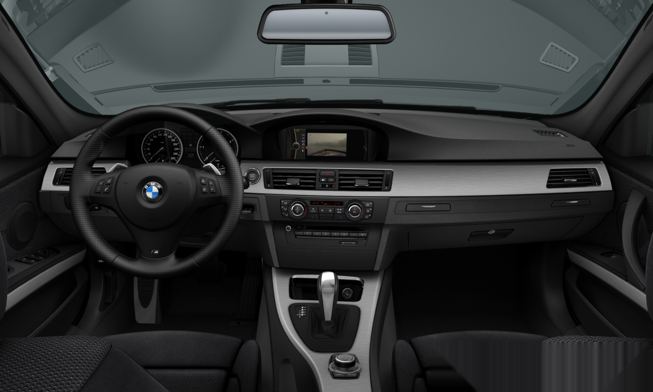 Interior of BMW 325i (E90 (MUE)), VIN WBAPH35020NM64618
