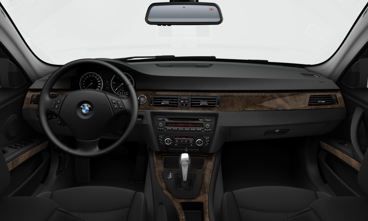 Interior of 2010 BMW 328xi (E90 (MUE)), VIN WBAPK5C54BA661229