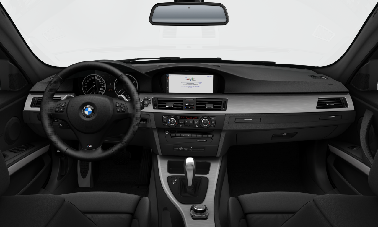 Interior of 2010 BMW 335i xDrive (E90 (MUE)), VIN WBAPL51070A741061