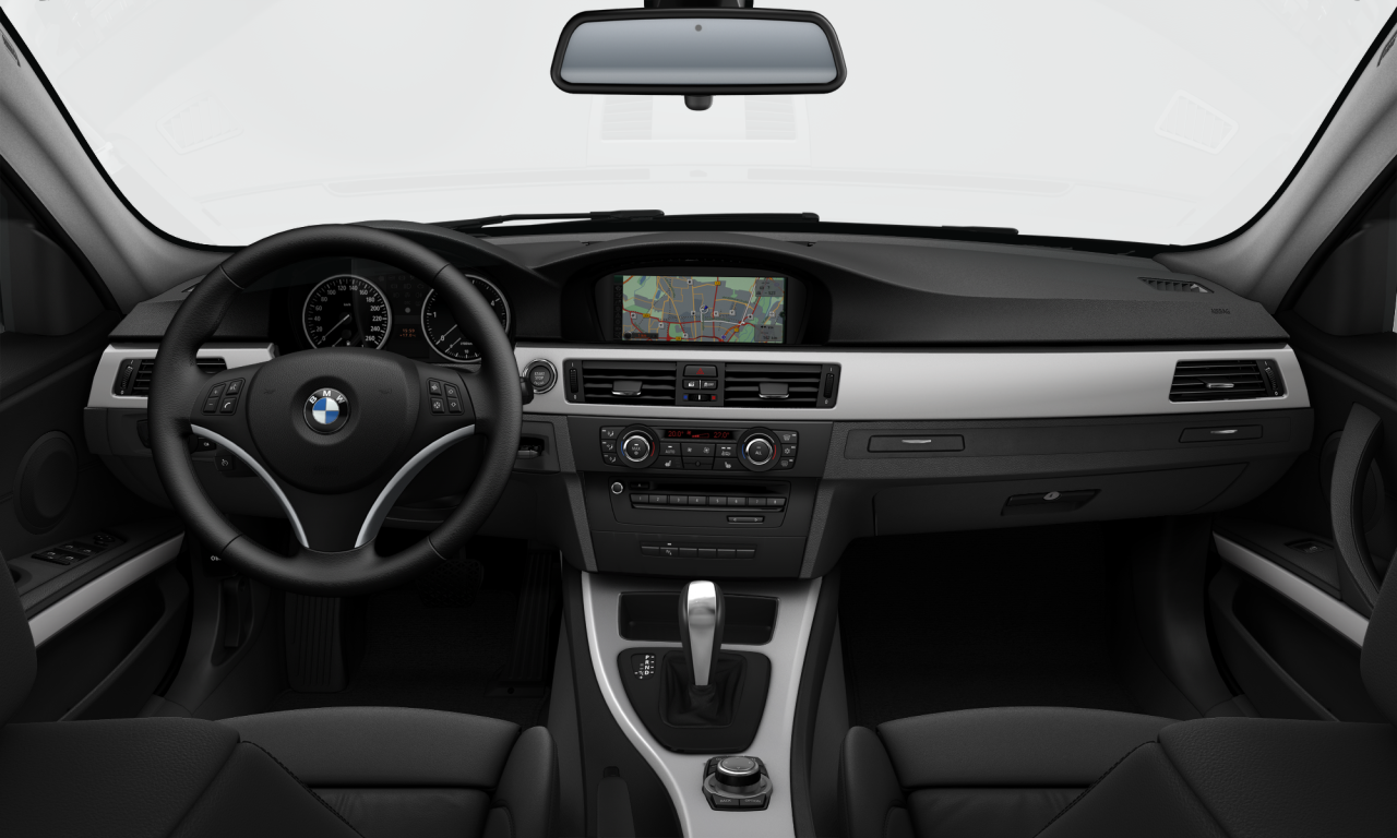 Interior of 2011 BMW 335i (E90 (MUE)), VIN WBAPM51000A998673
