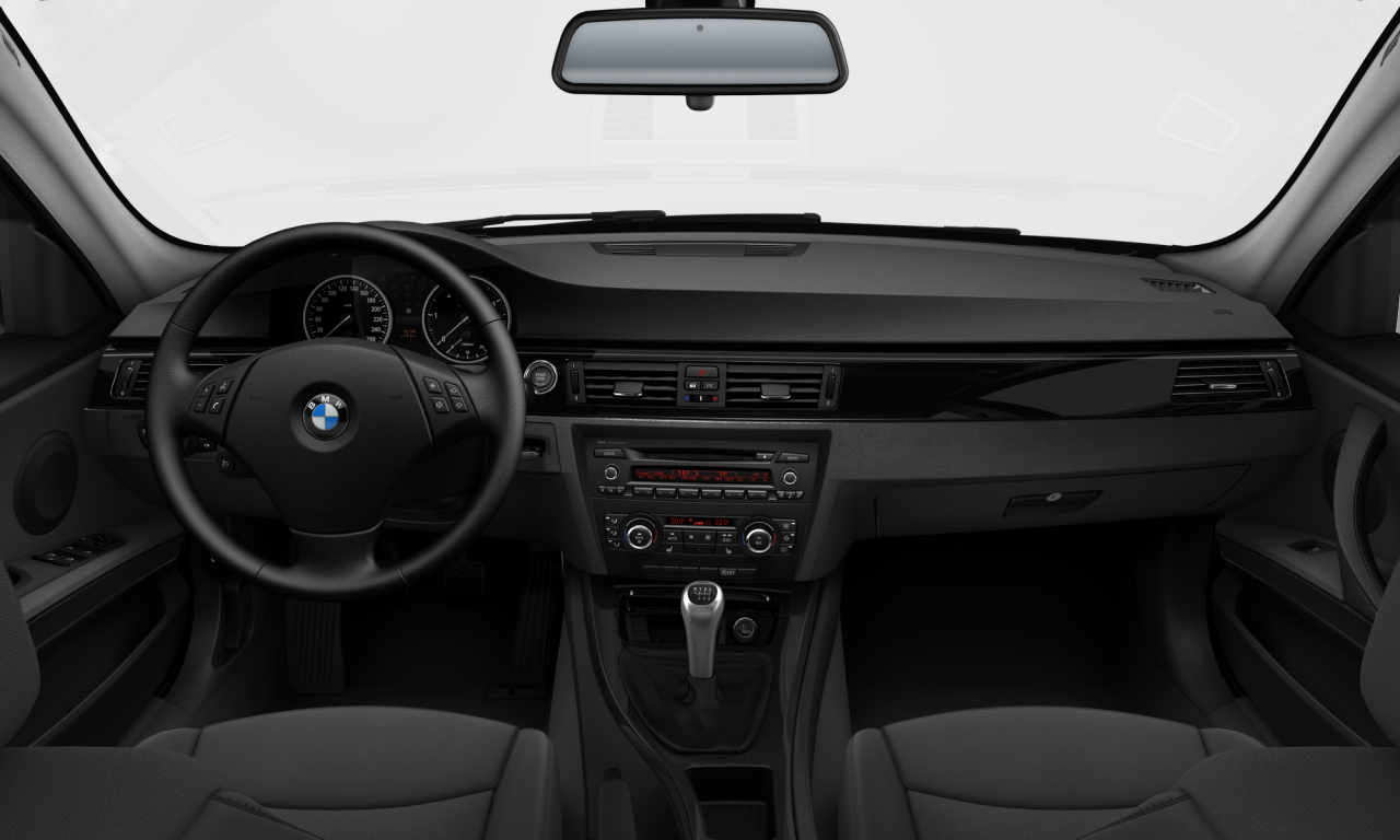 Interior of 2010 BMW 318d (E90 (MUE)), VIN WBAPN11050E459660