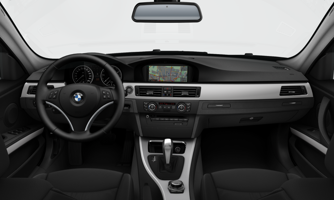 Interior of BMW 325d (E90 (MUE)), VIN WBAPN51010VJ64921