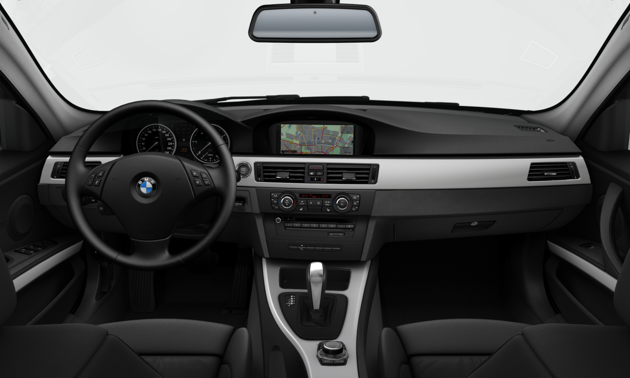 Interior of BMW 325d (E90 (MUE)), VIN WBAPN91020A746248