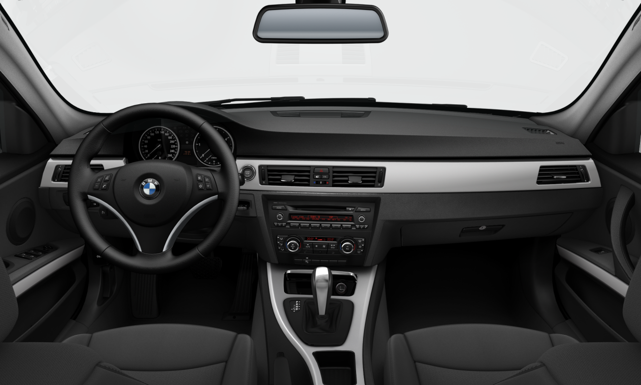 Interior of BMW 320d (E90 (MUE)), VIN WBAPP11010E725203