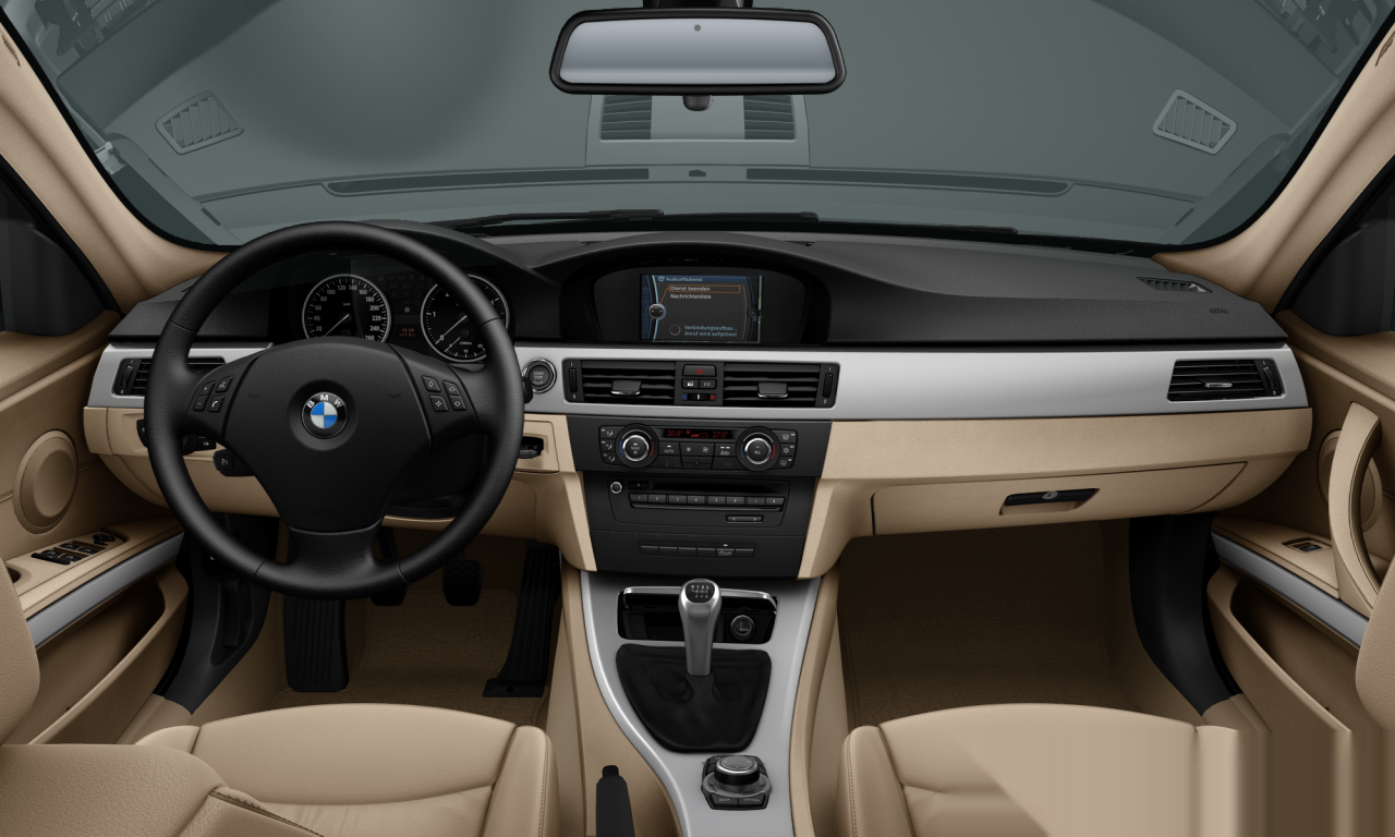 Interior of BMW 320d (E90 (MUE)), VIN WBAPP12000A915340