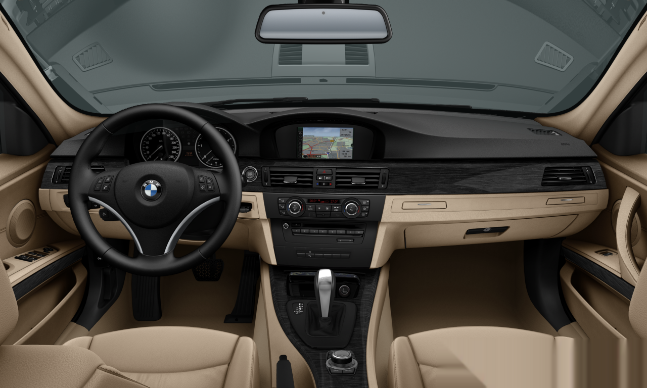 Interior of BMW 320d (E90 (MUE)), VIN WBAPP16000NN42321