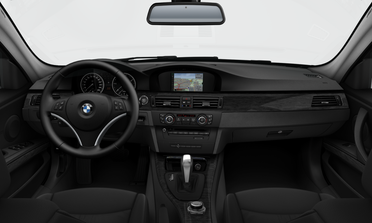 Interior of BMW 320d (E90 (MUE)), VIN WBAPP160X0NM97260