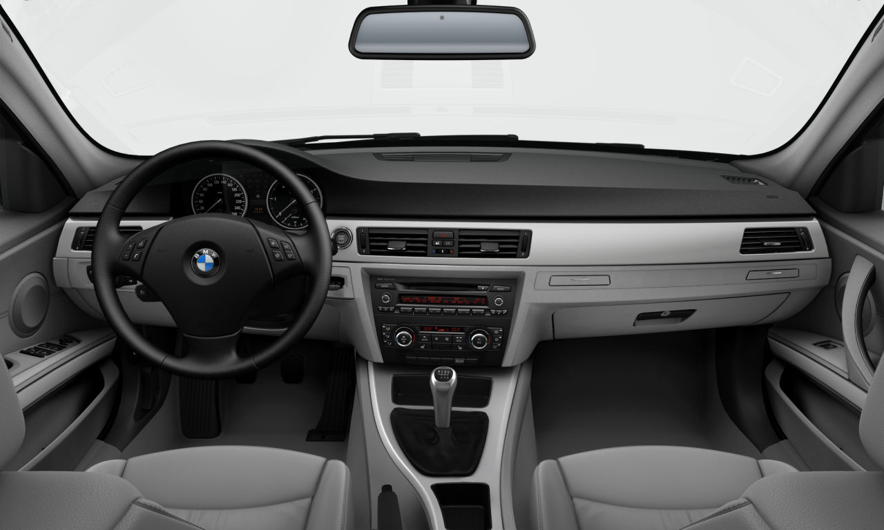 Interior of 2010 BMW 320d EfficientDynamics Edition (E90 (MUE)), VIN WBAPP51000A869050