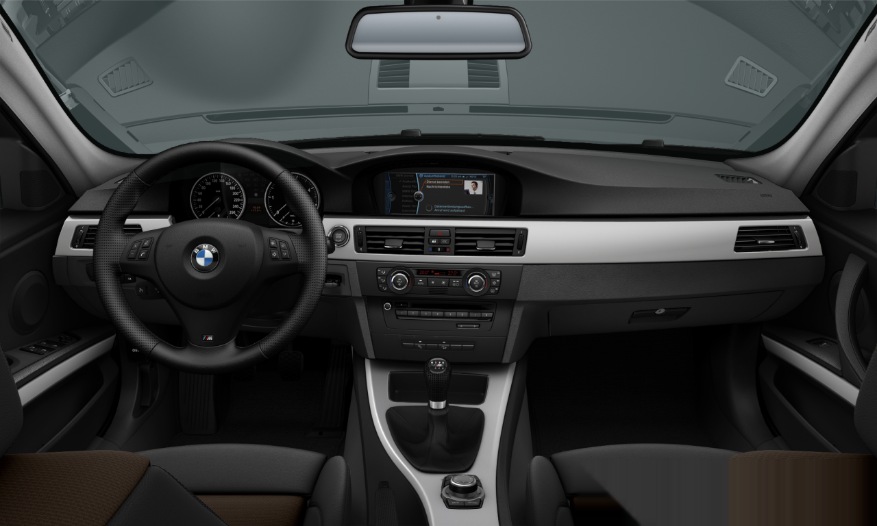 Interior of 2009 BMW 330d xDrive (E90 (MUE)), VIN WBAPP91000A231727