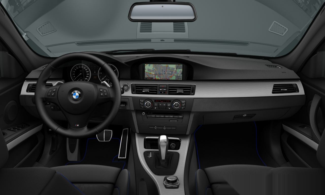 Interior of BMW 330d xDrive (E90 (MUE)), VIN WBAPP91020A233849