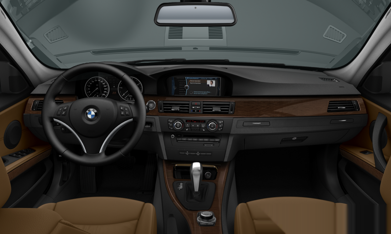 Interior of BMW 330d xDrive (E90 (MUE)), VIN WBAPP91050A233960