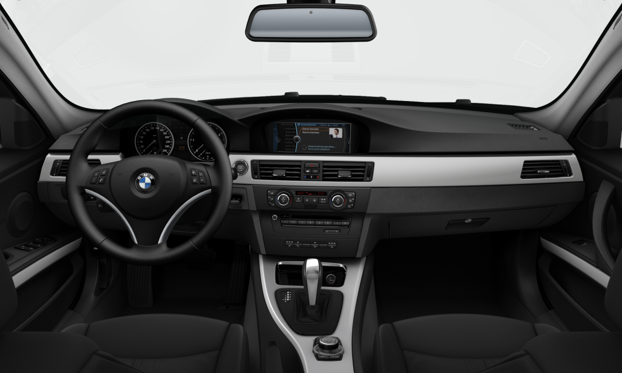 Interior of 2008 BMW 330d xDrive (E90 (MUE)), VIN WBAPP91060A232669