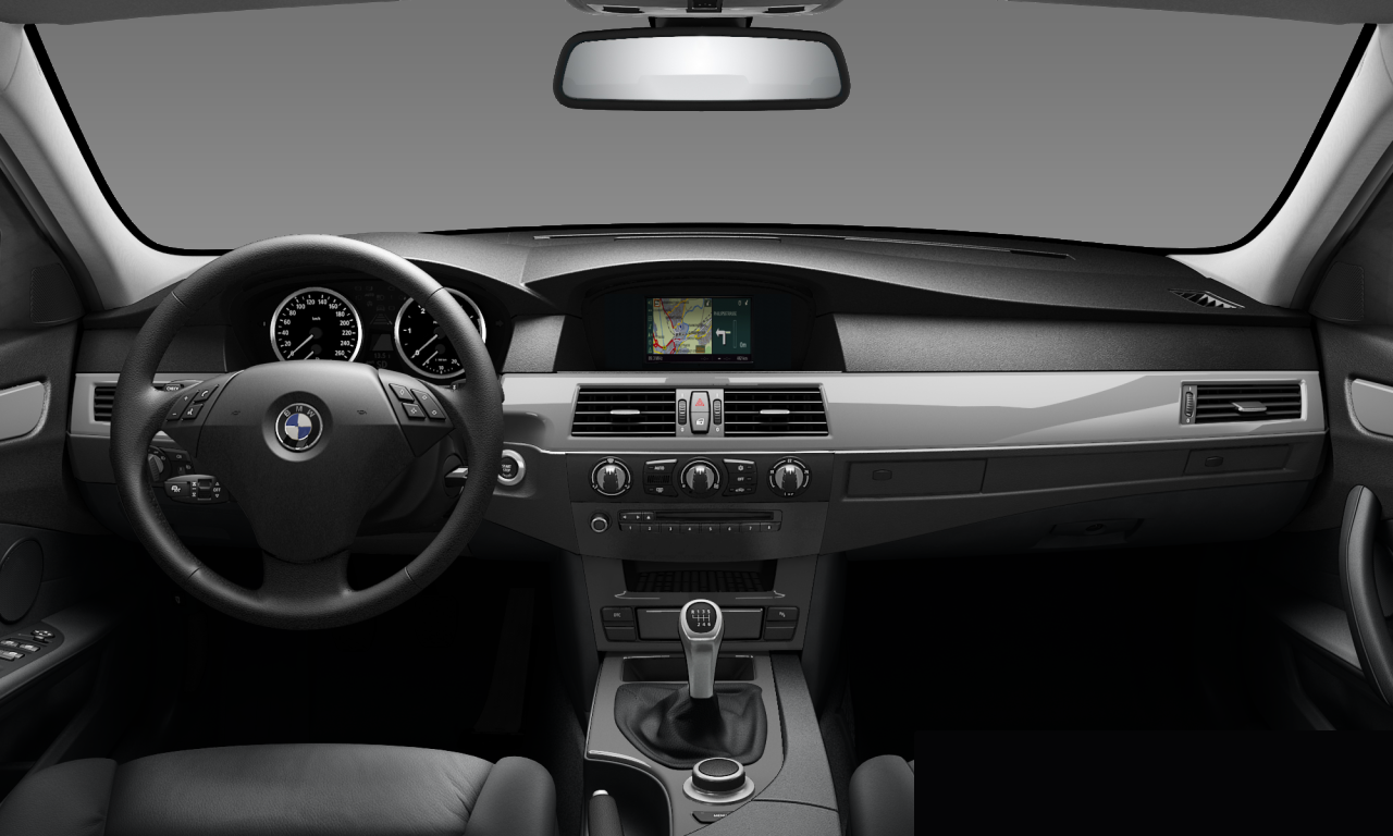 Interior of BMW 520d (E61 (MUE)), VIN WBAPX11010CP65020