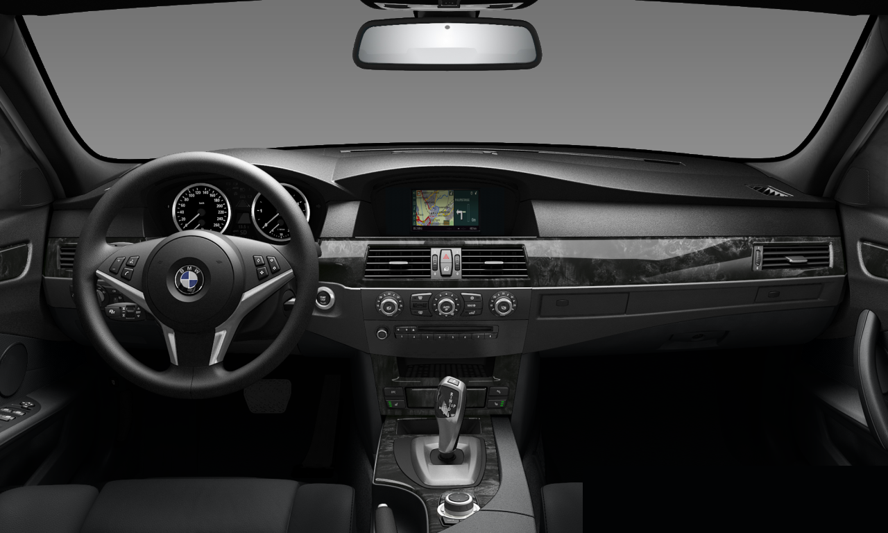 Interior of 2010 BMW 520d (E61 (MUE)), VIN WBAPX31040C362418