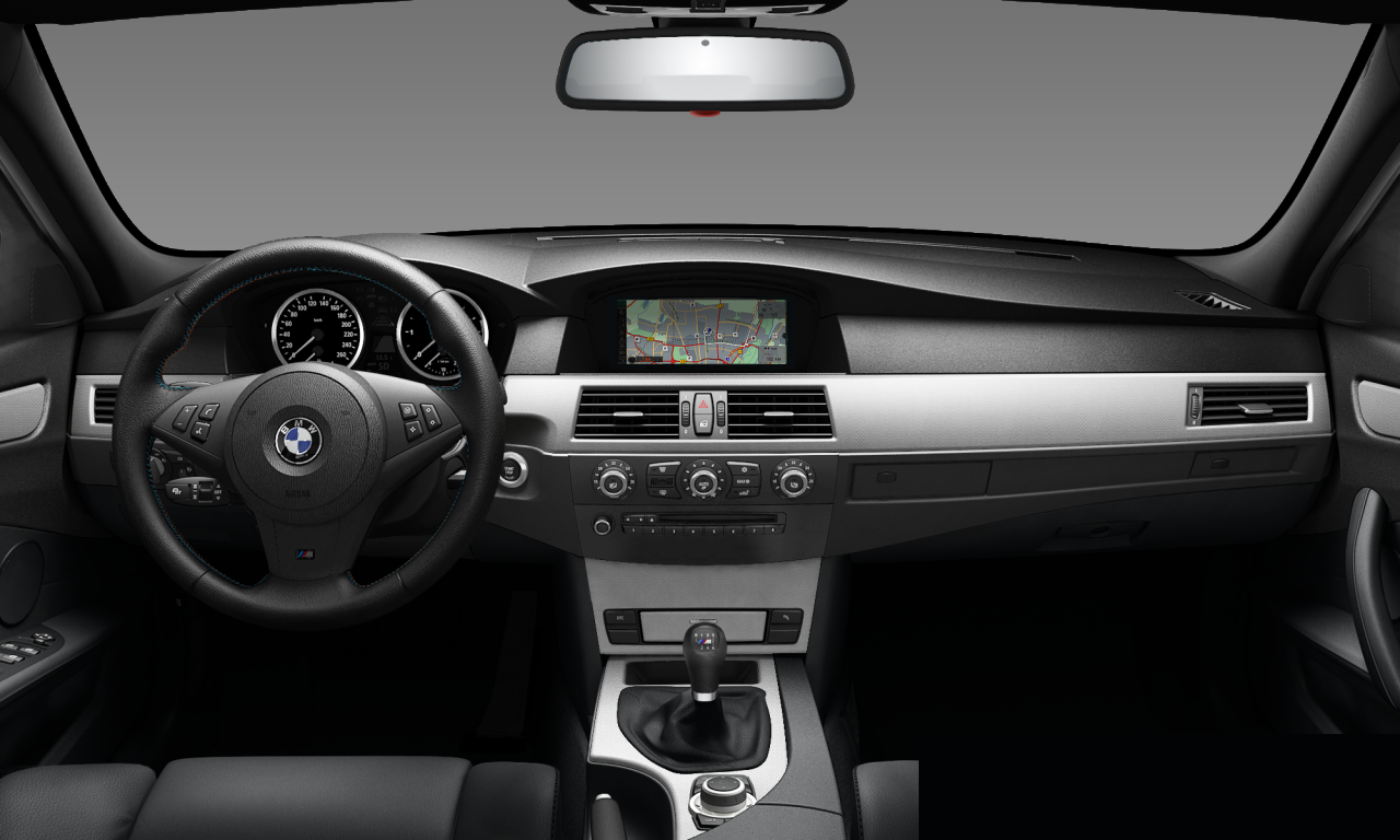 Interior of 2009 BMW 520d (E61 (MUE)), VIN WBAPX32010C327723