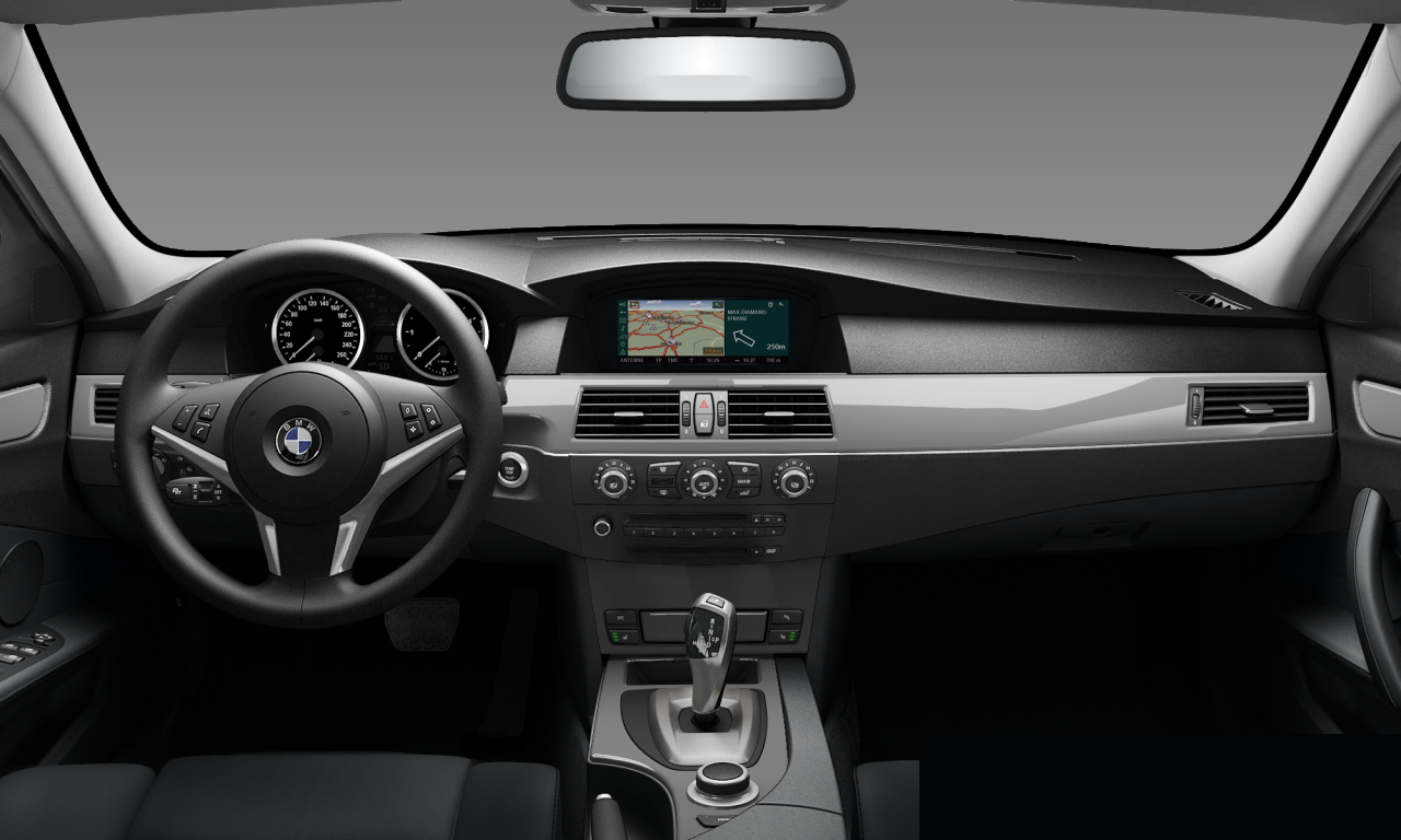 Interior of BMW 525d (E61 (MUE)), VIN WBAPX51030CU08087