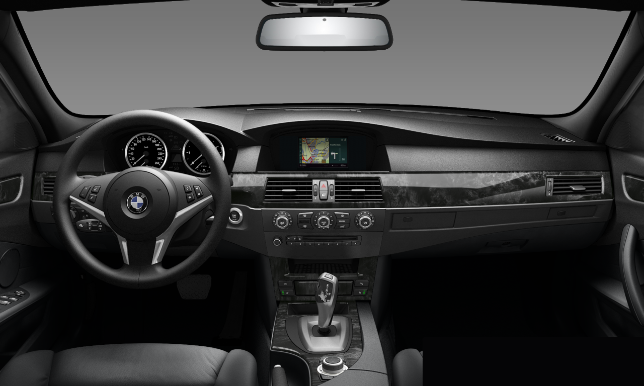 Interior of 2008 BMW 525d (E61 (MUE)), VIN WBAPX51060C142127