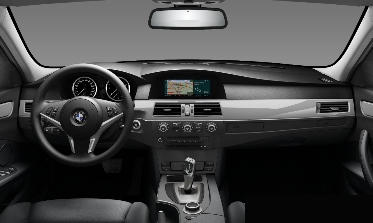 Interior of BMW 525d (E61 (MUE)), VIN WBAPX51060CU09783