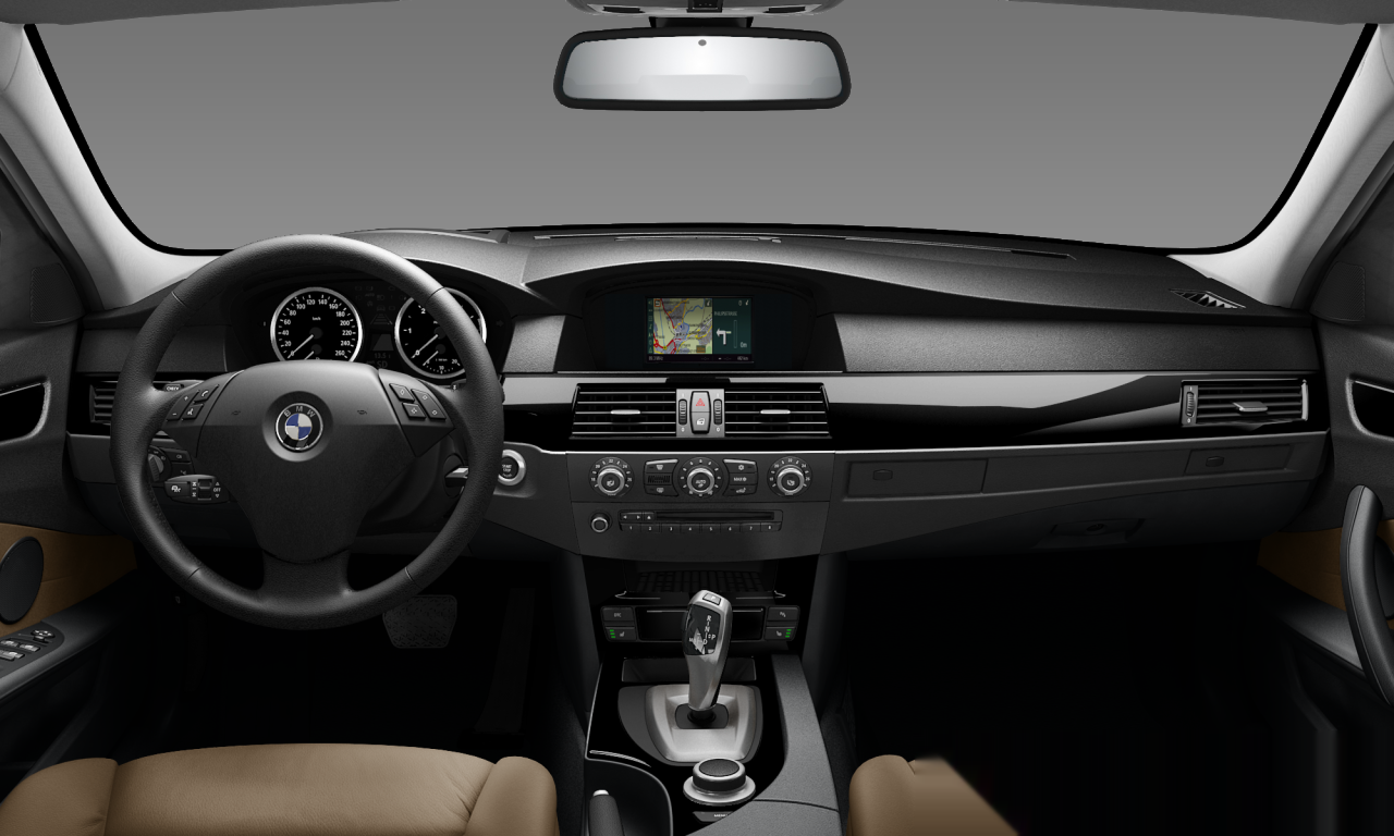 Interior of BMW 525d (E61 (MUE)), VIN WBAPX51080CU05623