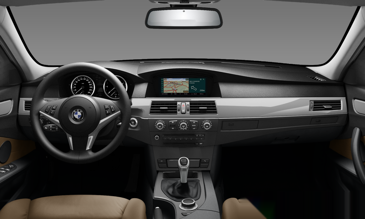 Interior of BMW 530d (E61 (MUE)), VIN WBAPX71080B579550