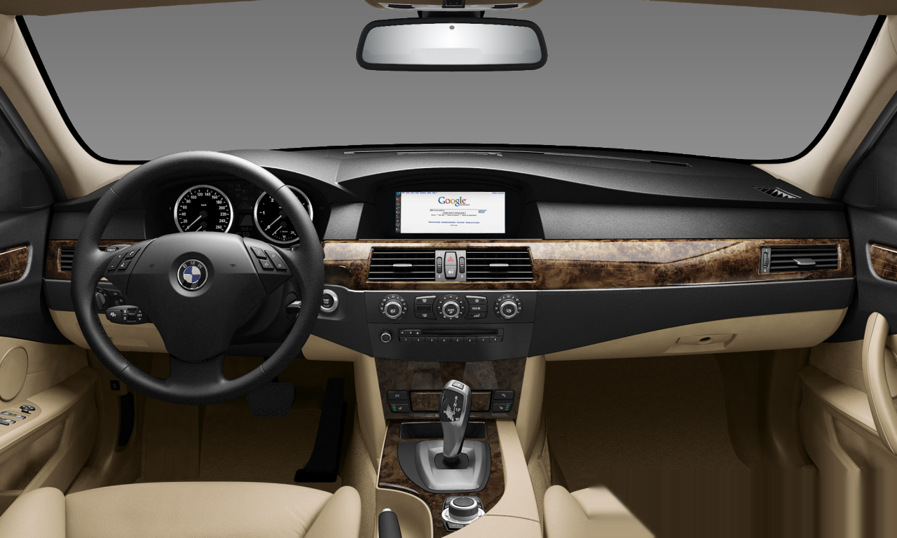 Interior of 2009 BMW 530xd (E61 (MUE)), VIN WBAPY71050C027365