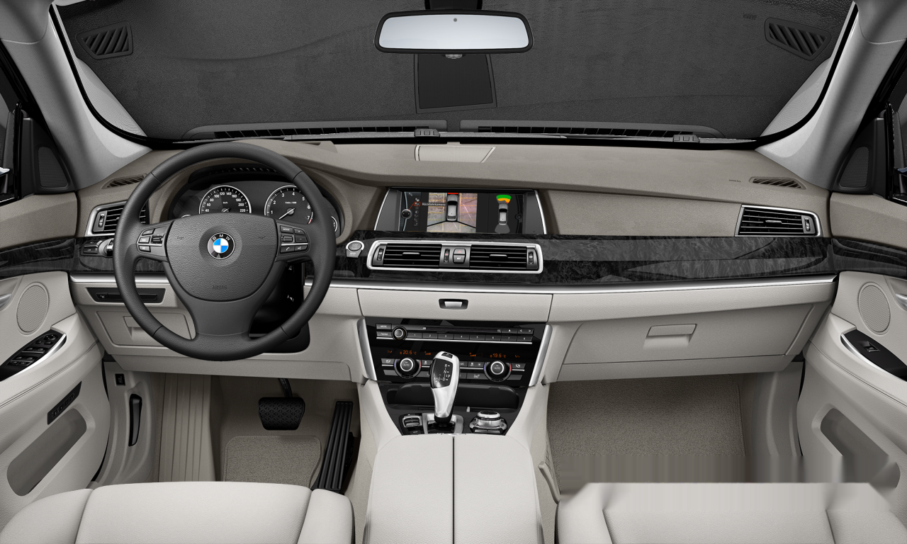 Interior of BMW 535i (F07), VIN WBASN2106DDY26481