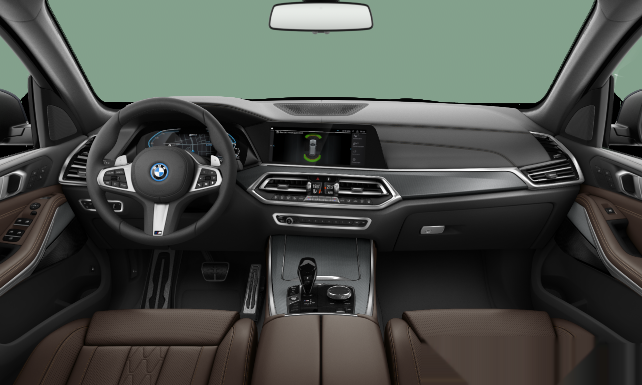 Interior of BMW X5 xDrive45e (G05), VIN WBATA610209J15977