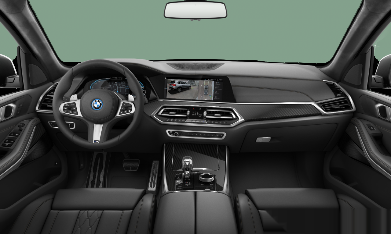 Interior of 2022 BMW X5 xDrive45e (G05), VIN WBATA610909L53017