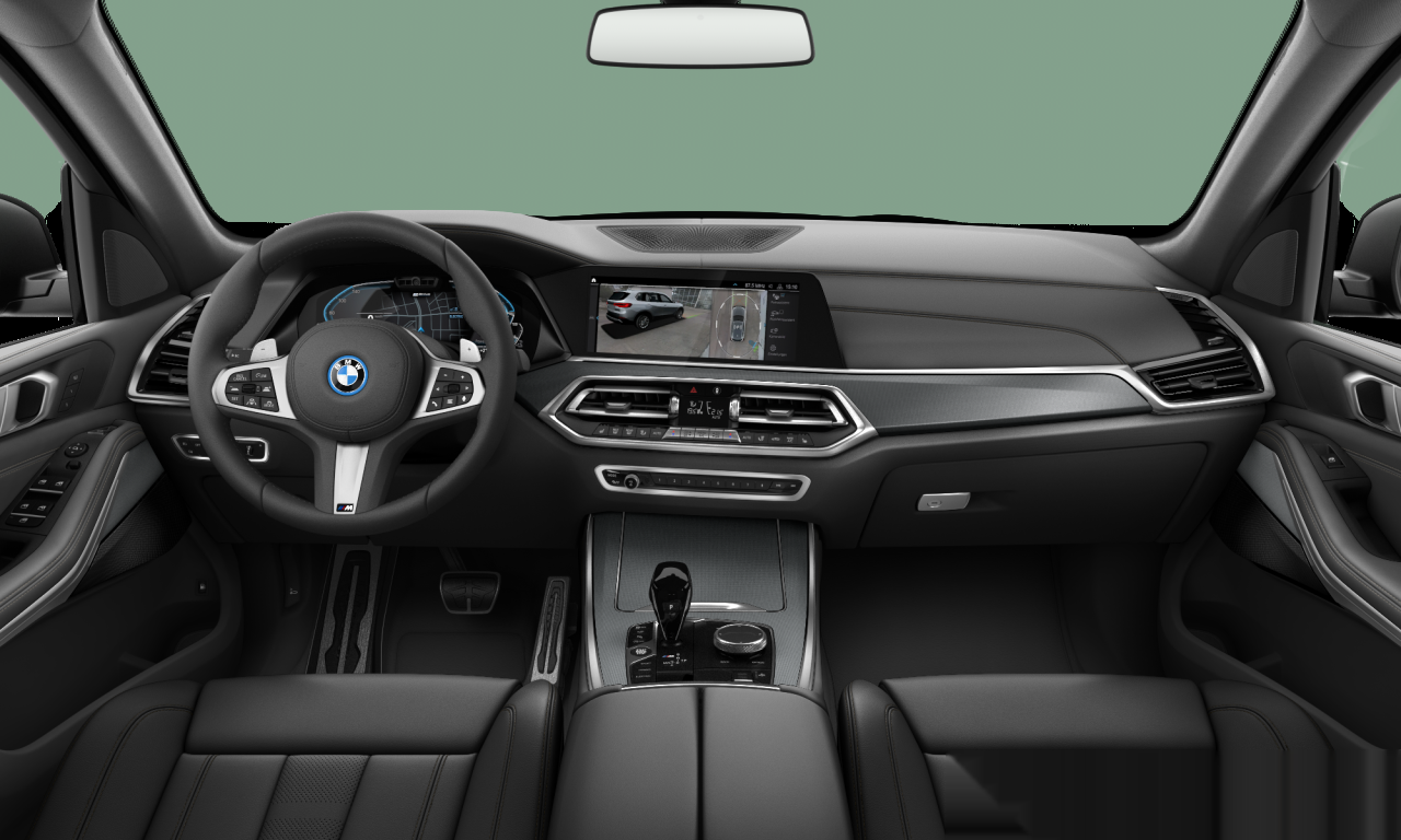 Interior of 2021 BMW X5 xDrive45e (G05), VIN WBATA620709J71055