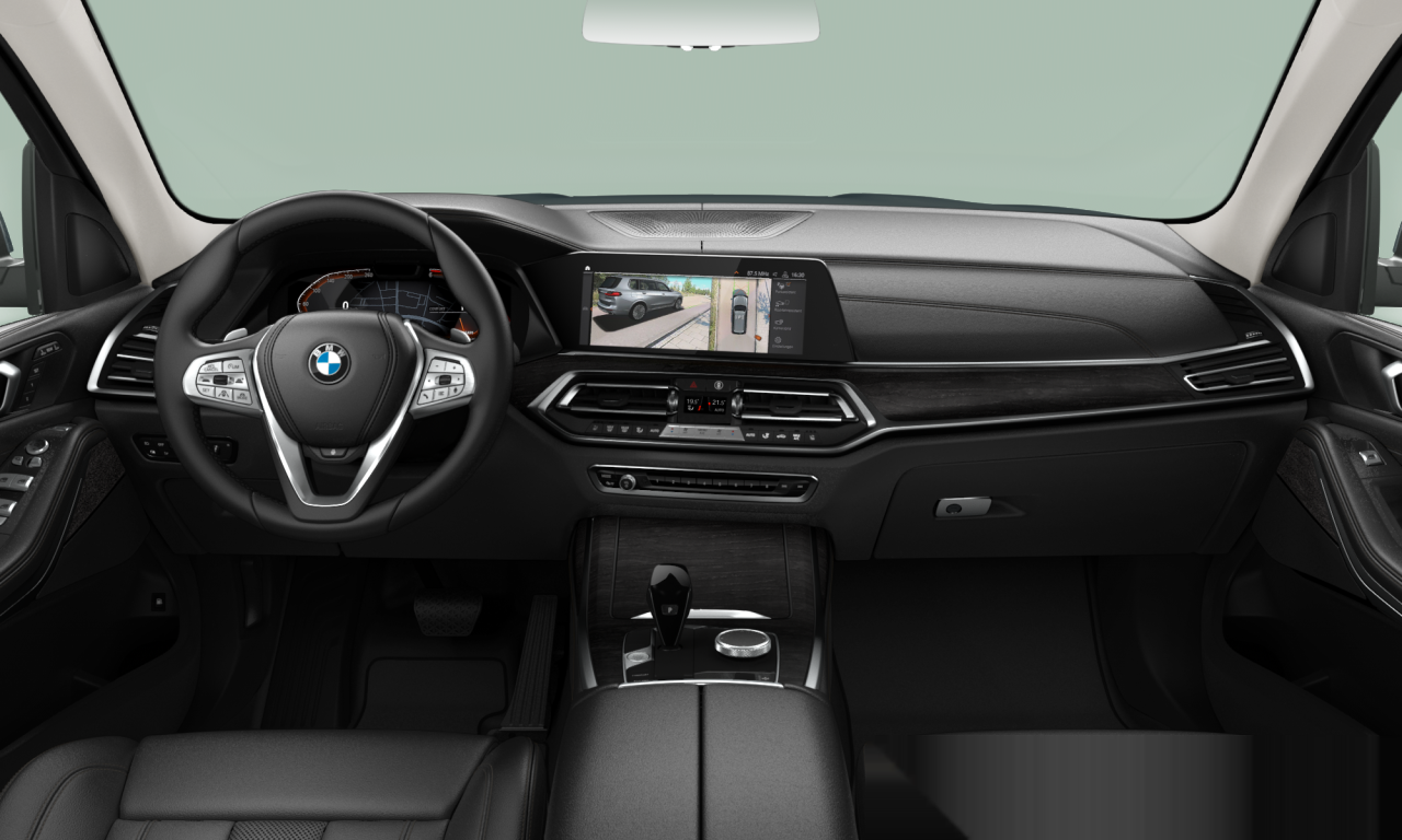 Interior of BMW X7 xDrive40d (G07), VIN WBATB410309M14217