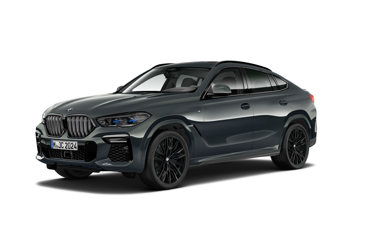Exterior of 2021 BMW X6 xDrive40d (G06), VIN WBATC610109J76036