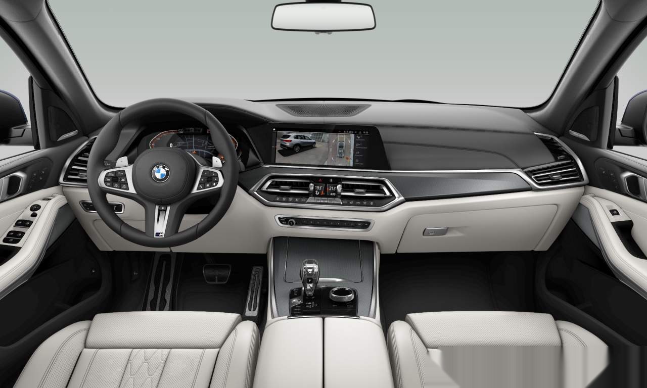 Interior of 2023 BMW X5 xDrive40d (Sports Activity Vehicle (5 Doors)), VIN WBATH410409R84550