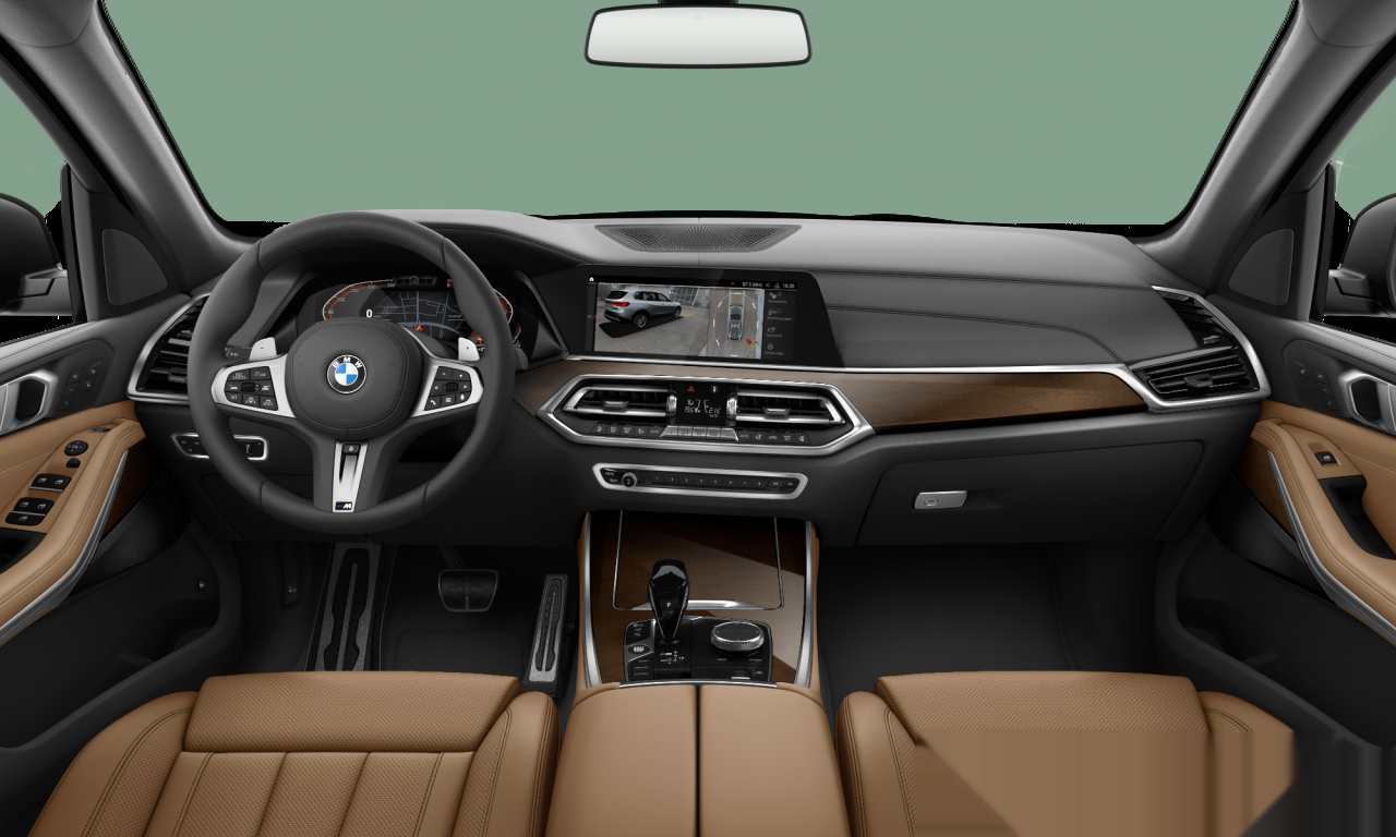 Interior of 2022 BMW X5 xDrive40d (G05), VIN WBATH420409M19567