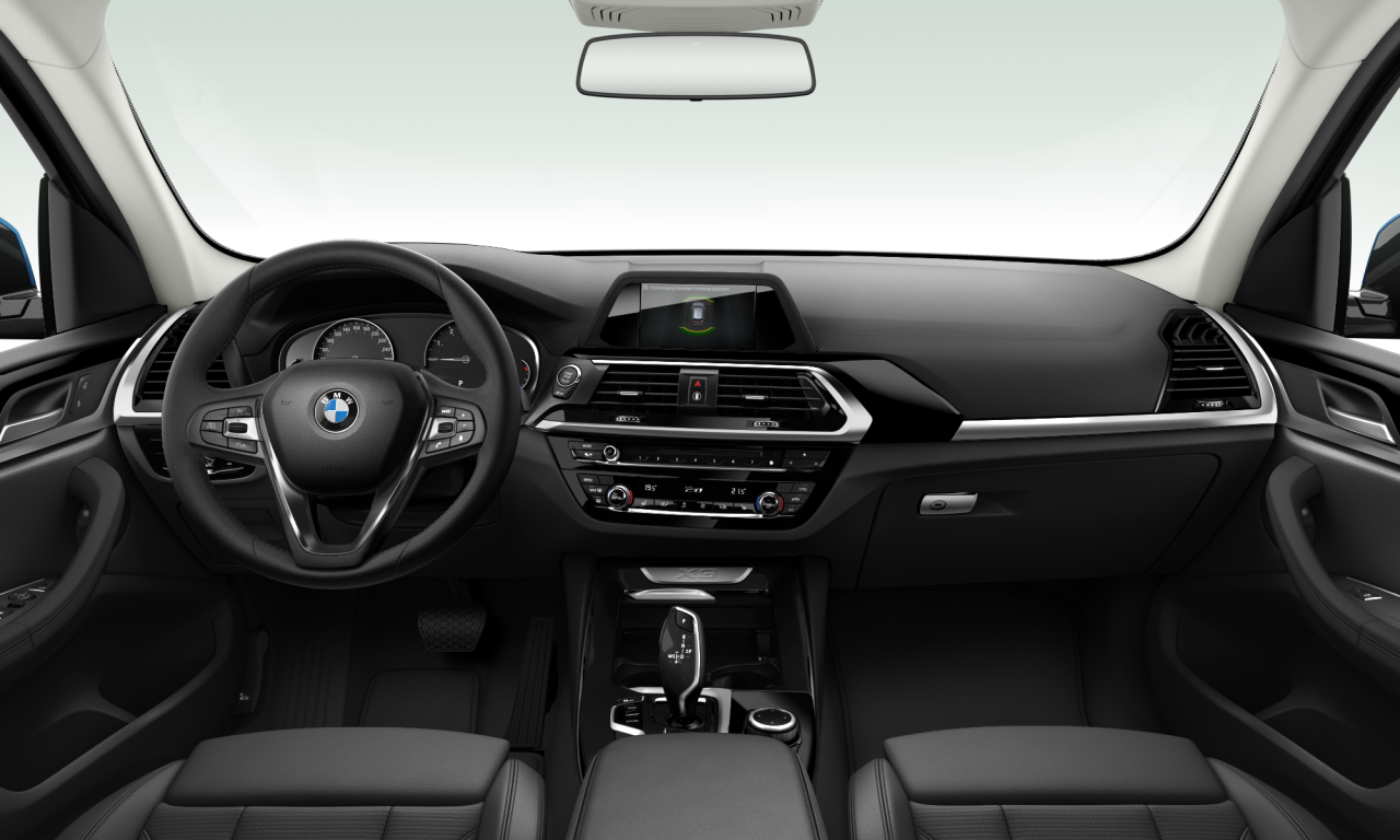Interior of BMW X3 xDrive20i (G01), VIN WBATR510X0LF95078