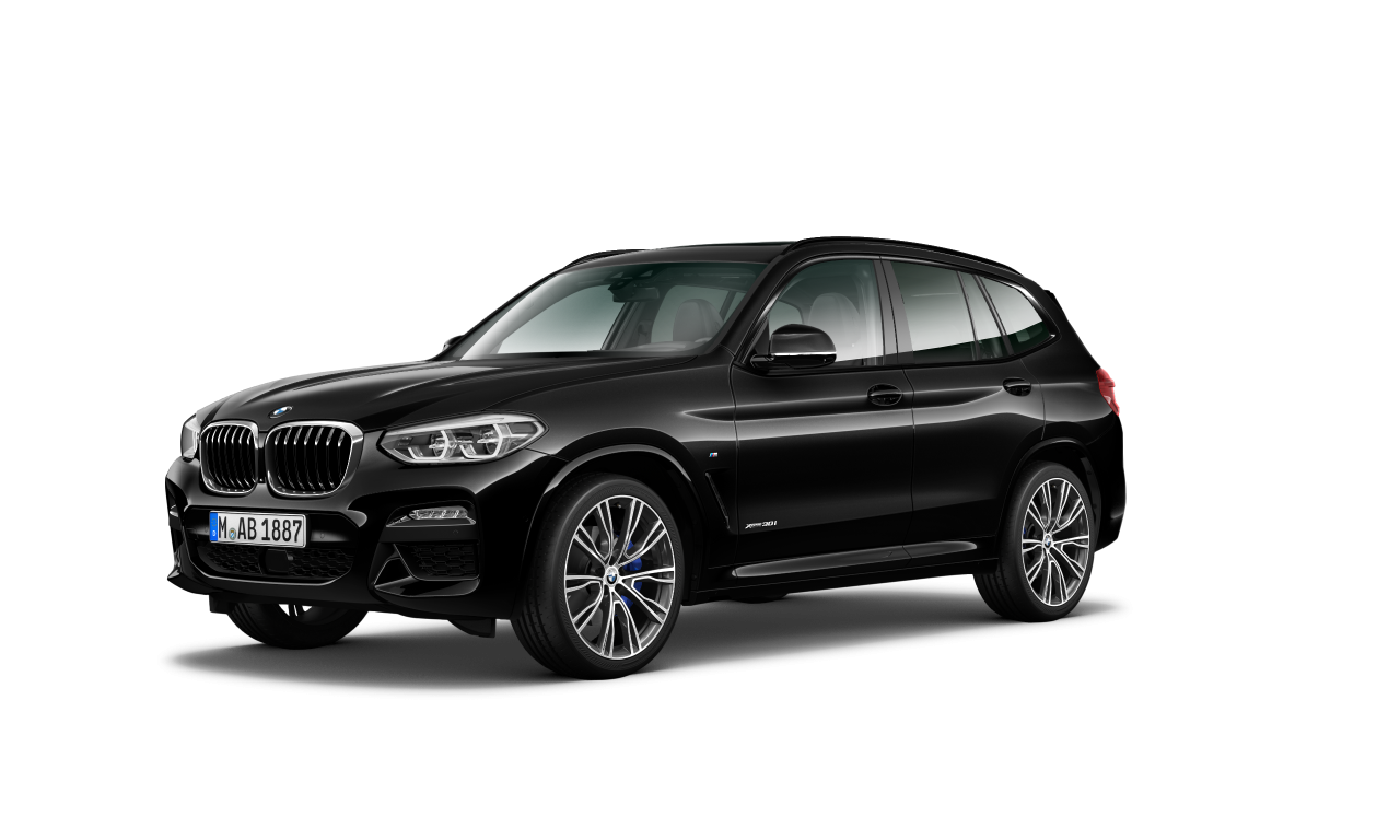 Exterior of 2017 BMW X3 xDrive30i (G01), VIN WBATR92090LA48731