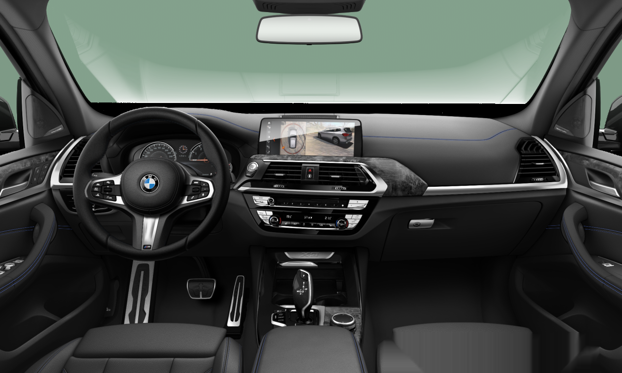 Interior of 2017 BMW X3 xDrive30i (G01), VIN WBATR92090LA48731