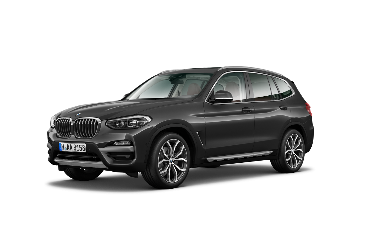 Exterior of 2018 BMW X3 xDrive30i (G01), VIN WBATR95080NA39826