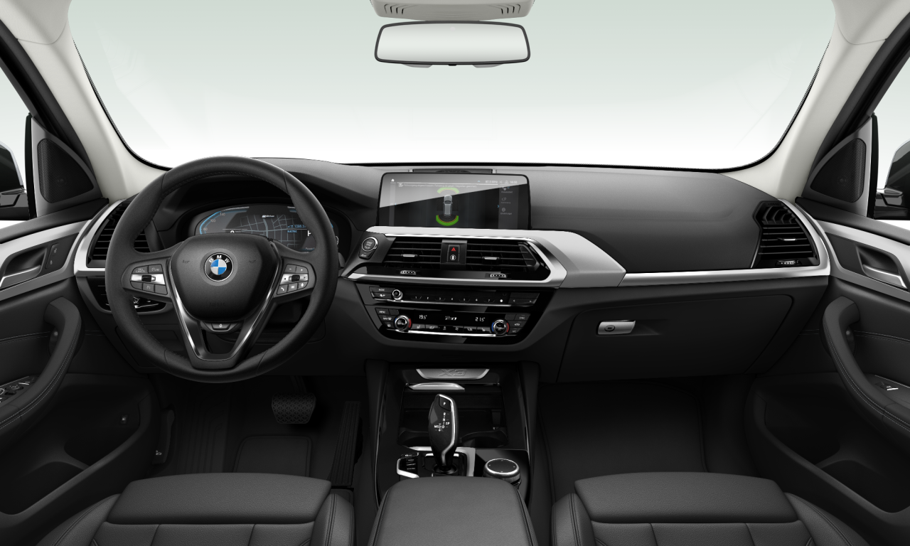Interior of BMW X3 xDrive30e (G01), VIN WBATS110809H03949