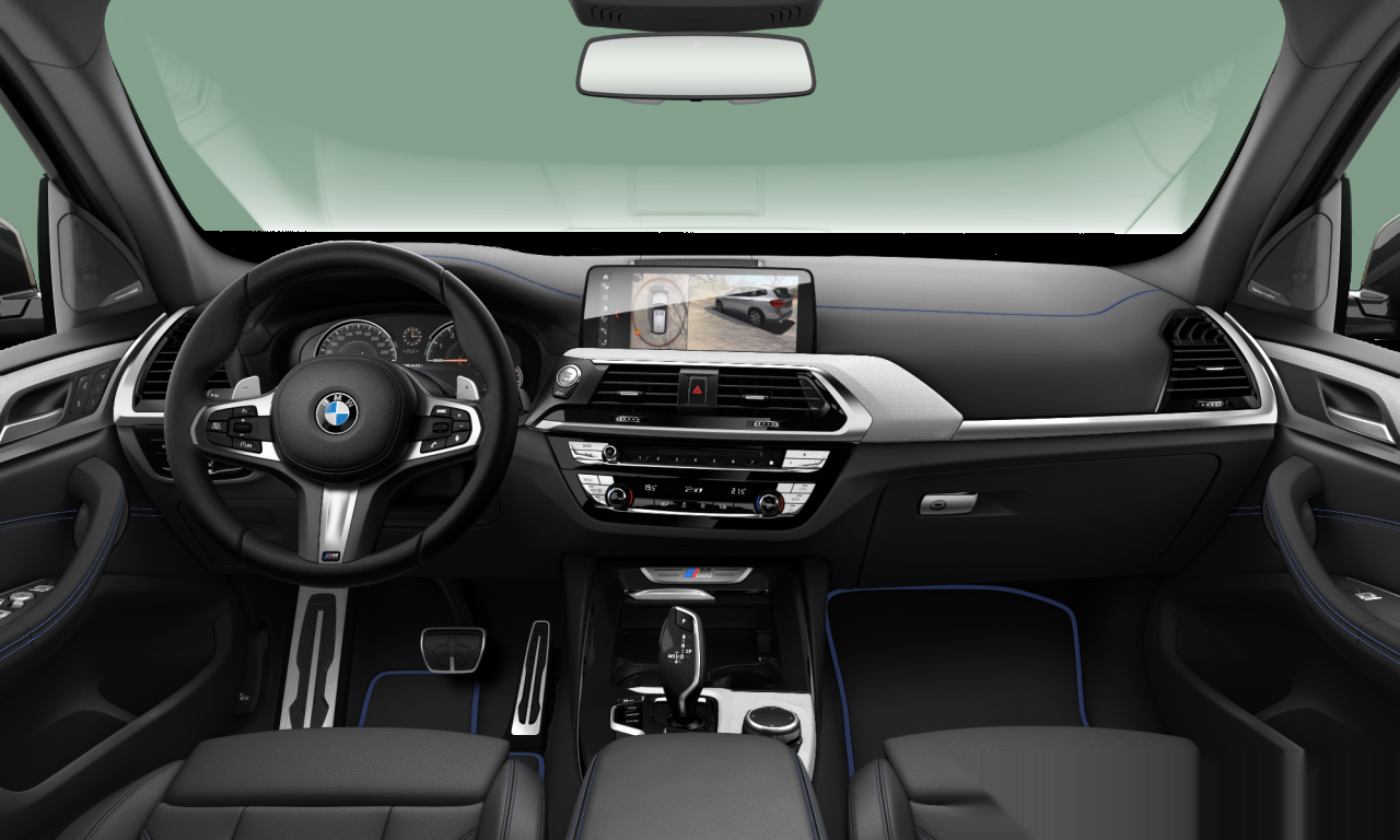 Interior of BMW X3 M40i (G01), VIN WBATS3102JLF49772