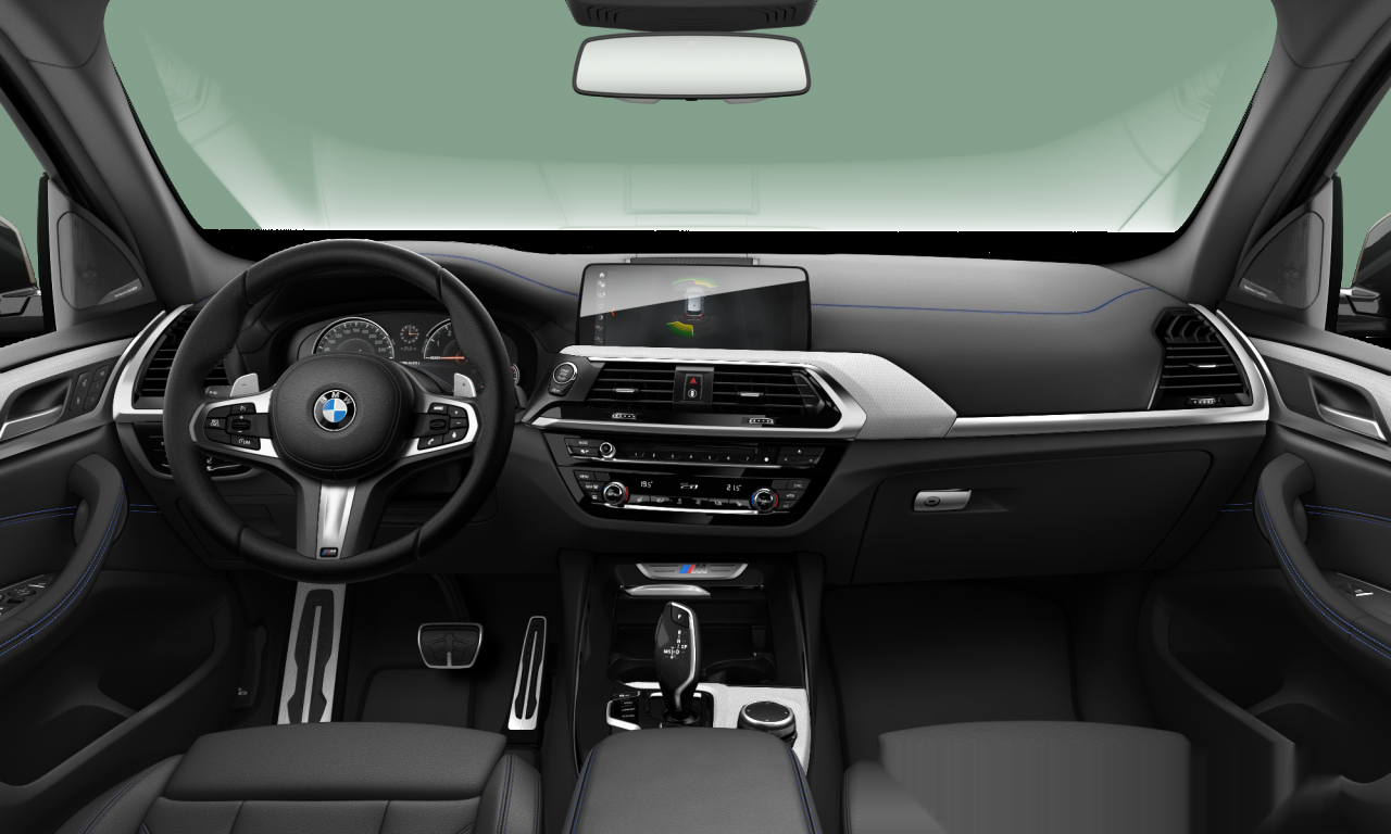 Interior of BMW X3 M40i (G01), VIN WBATS32030LP75796