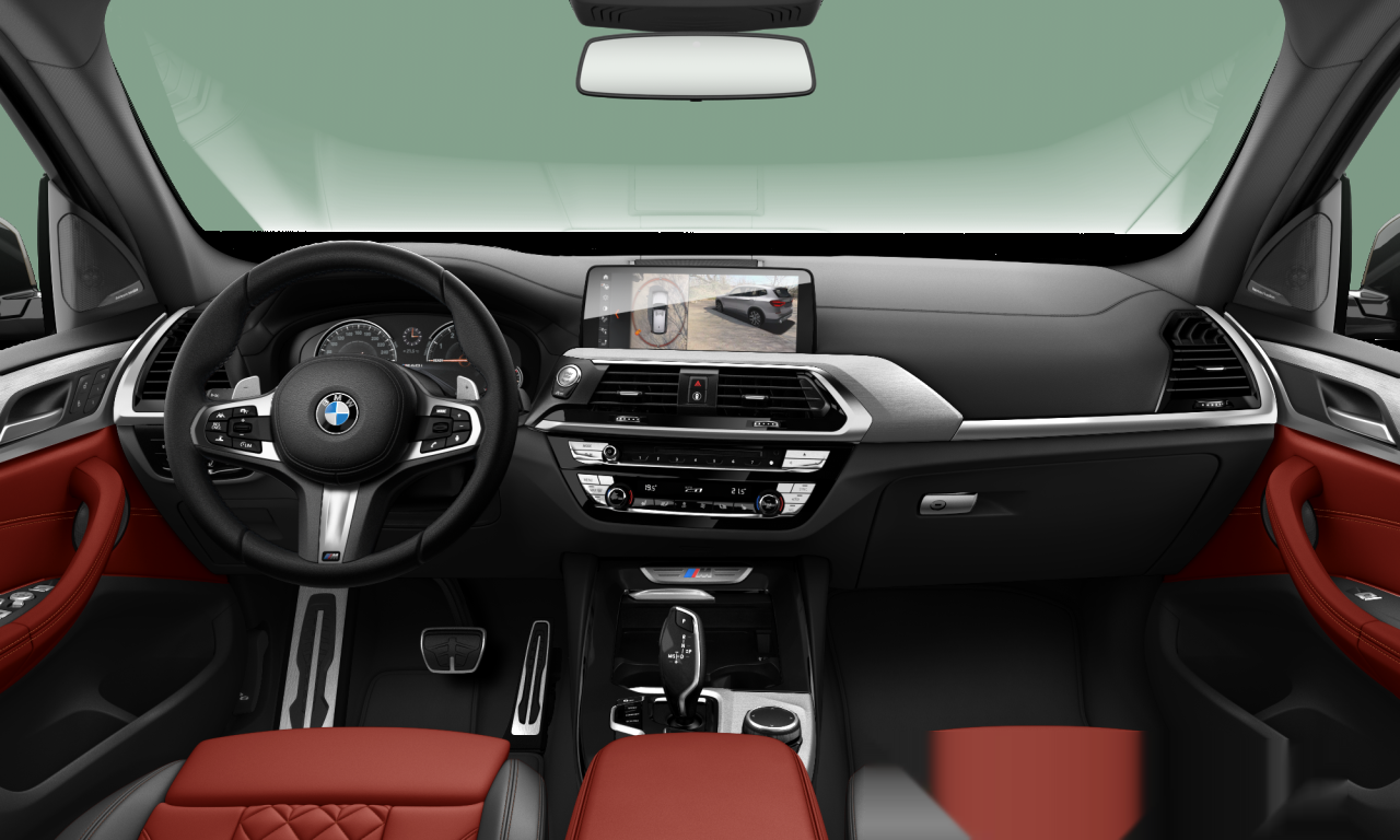 Interior of 2018 BMW X3 M40i (G01), VIN WBATS320X0LE87597