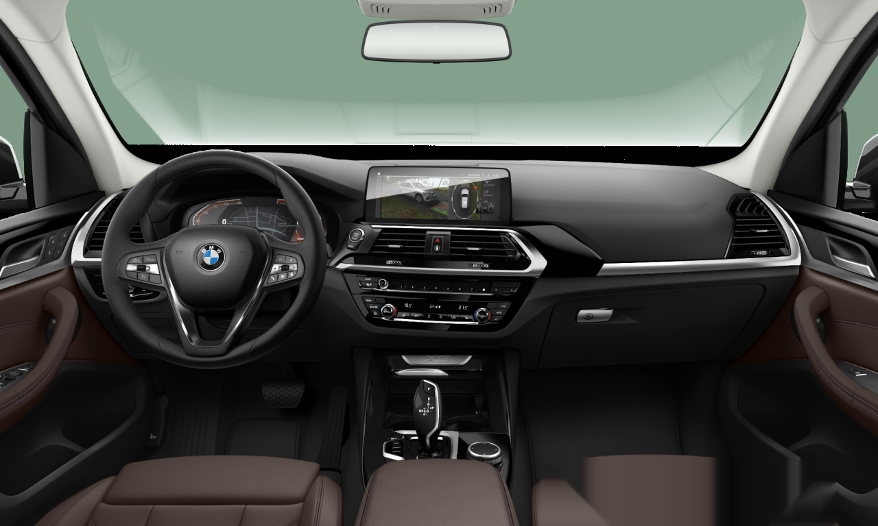 Interior of BMW X3 sDrive20i (G01), VIN WBATS76010N099936