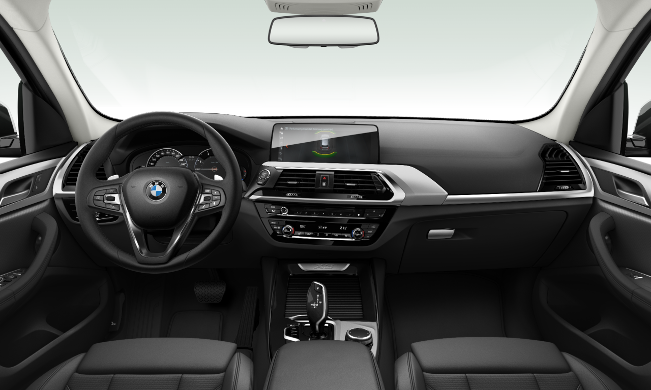Interior of BMW X3 xDrive20d (G01), VIN WBATX31000LB97629