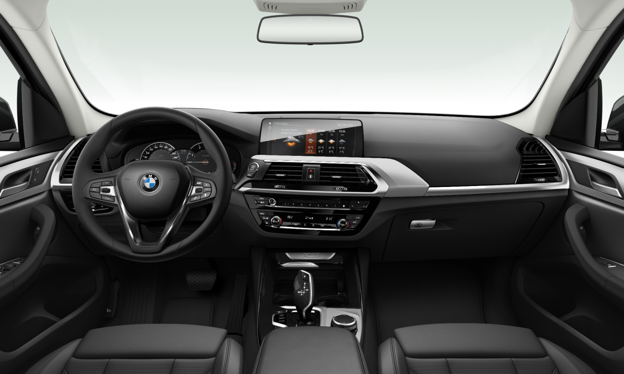 Interior of BMW X3 xDrive20d (G01), VIN WBATX31070LC24244