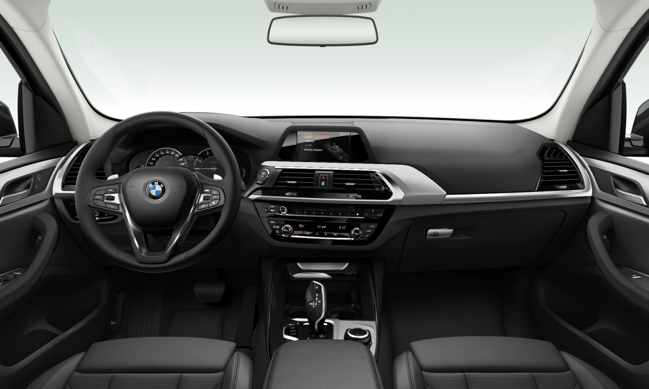 Interior of BMW X3 xDrive20d (G01), VIN WBATX31090LB90968
