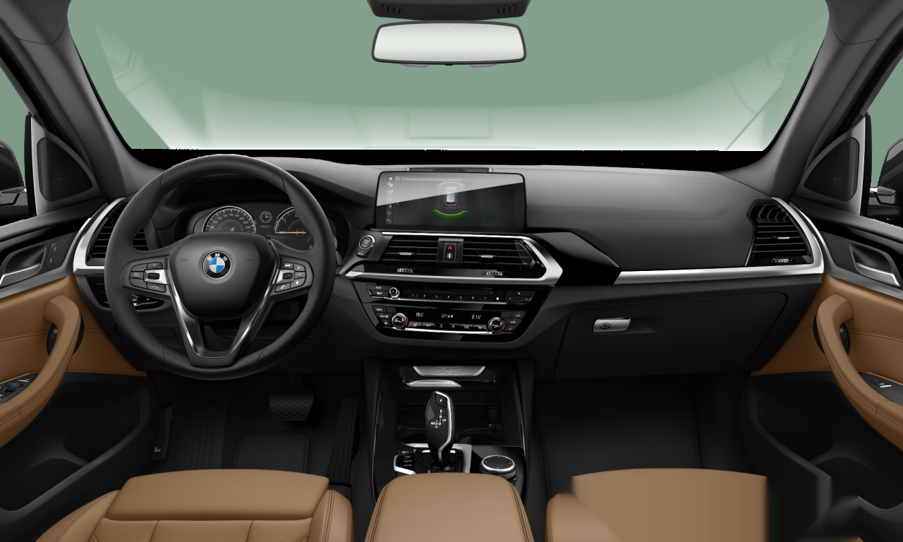 Interior of BMW X3 xDrive20d (G01), VIN WBATX31090LC38937