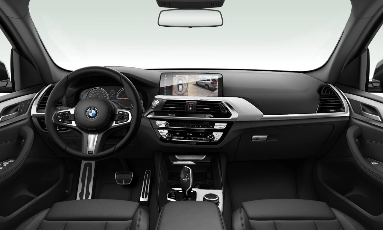 Interior of 2018 BMW X3 xDrive20d (G01), VIN WBATX320000Z13037