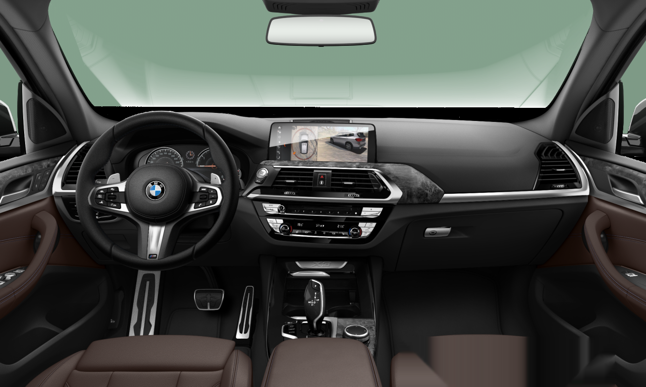 Interior of 2019 BMW X3 xDrive20d (G01), VIN WBATX32020LG61177