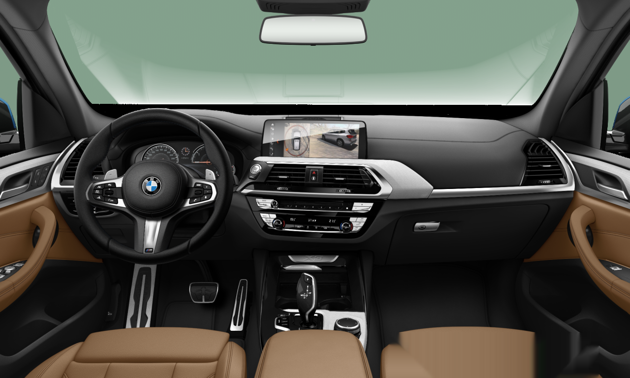 Interior of 2017 BMW X3 xDrive20d (G01), VIN WBATX32080LB20702