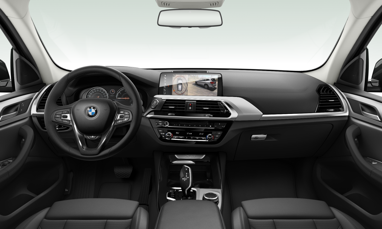 Interior of 2018 BMW X3 xDrive20d (G01), VIN WBATX35020NC10699